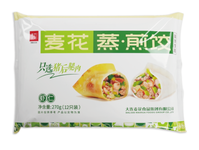 270g蒸煎饺——虾仁