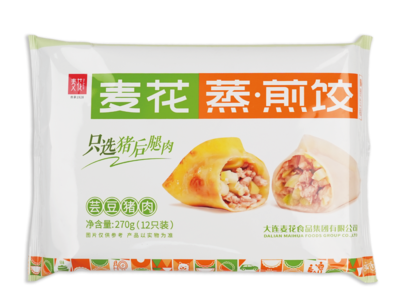 270g蒸煎饺——芸豆猪肉