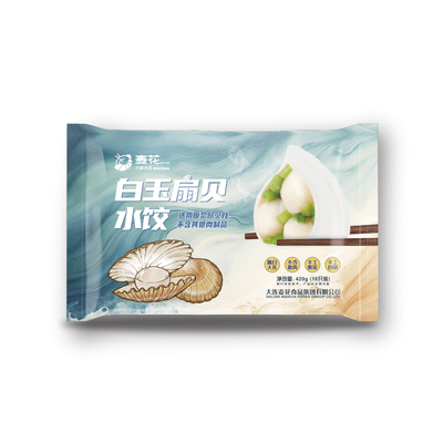 420g白玉扇贝水饺