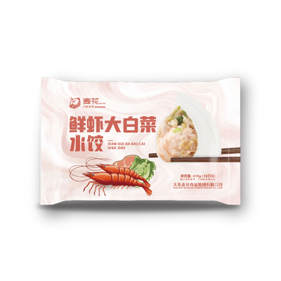410g鲜虾大白菜水饺