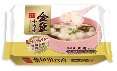 300g金鱼小云吞——美味海虾
