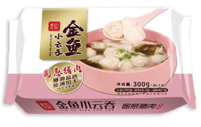 300g金鱼小云吞——圆葱猪肉